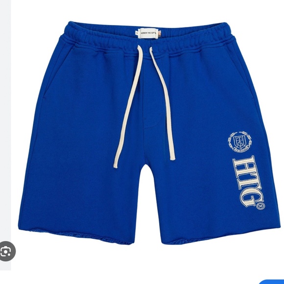 037 HONOR THE GIFT Kids Studio Blue Shorts NEW